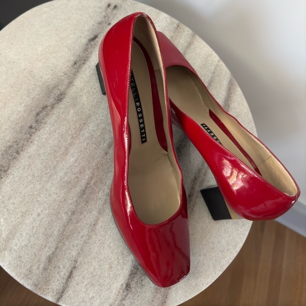 Fratelli Rossetti Block-heel Red shoes - Picture 10 of 11